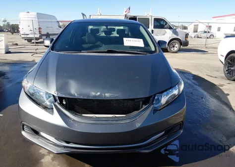 2013 Honda Civic Lx z USA, uszkodzony, nr VIN 2HGFB2F56DH522394